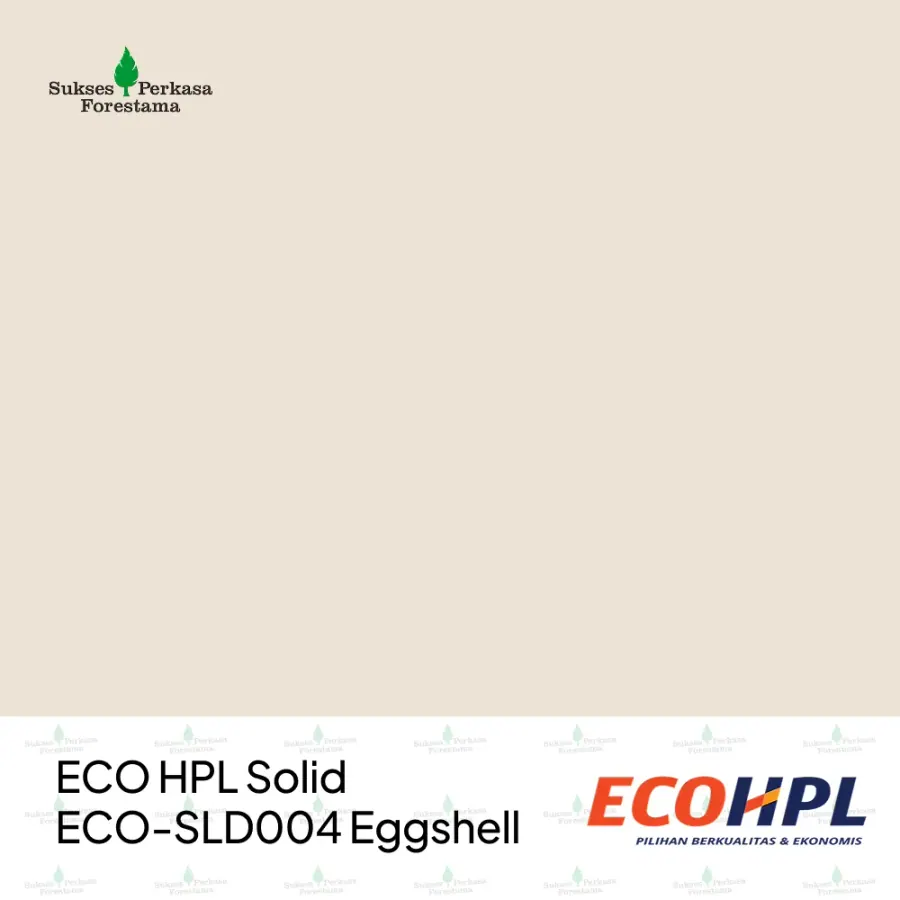 ECO HPL Solid ECO-SLD004 Eggshell