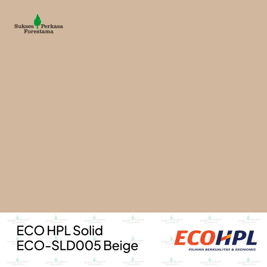 ECO HPL Solid ECO-SLD005 Beige