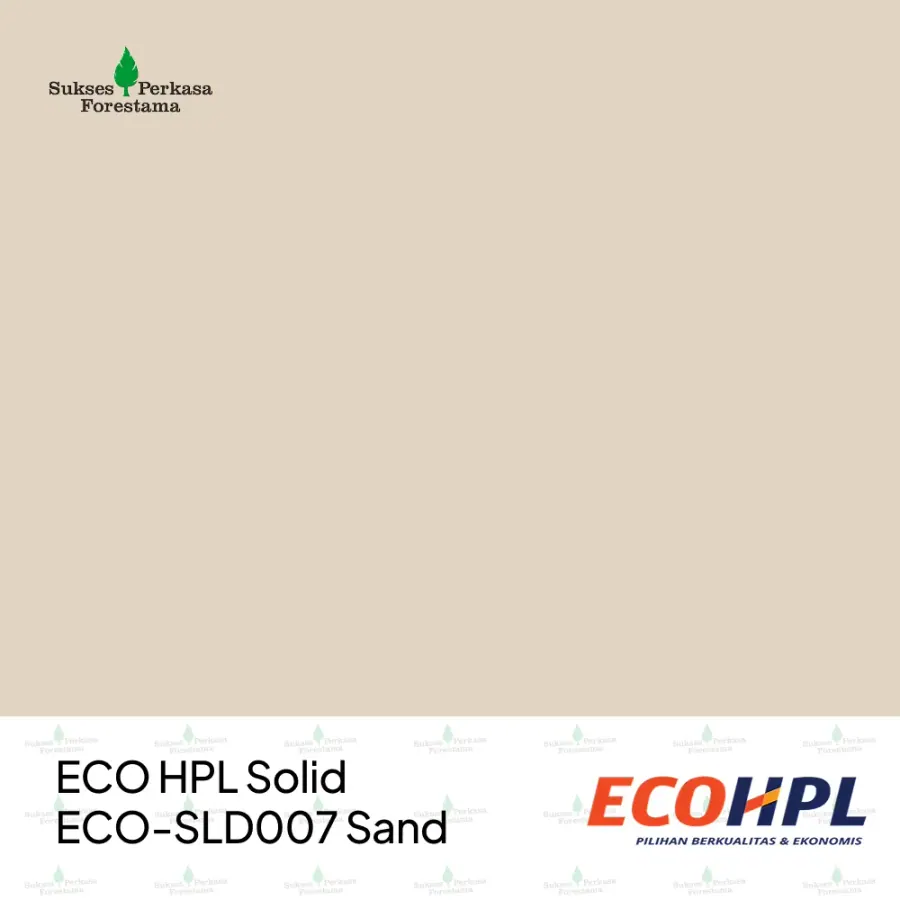 ECO HPL Solid ECO-SLD007 Sand