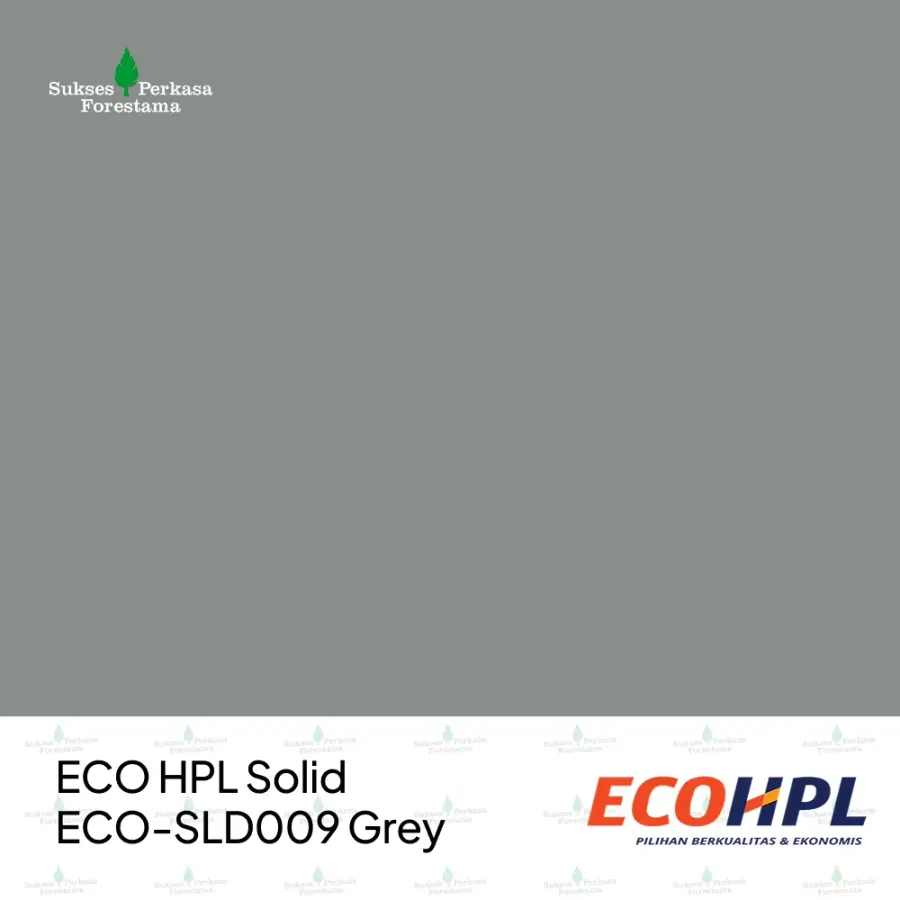 ECO HPL Solid ECO-SLD009 Grey