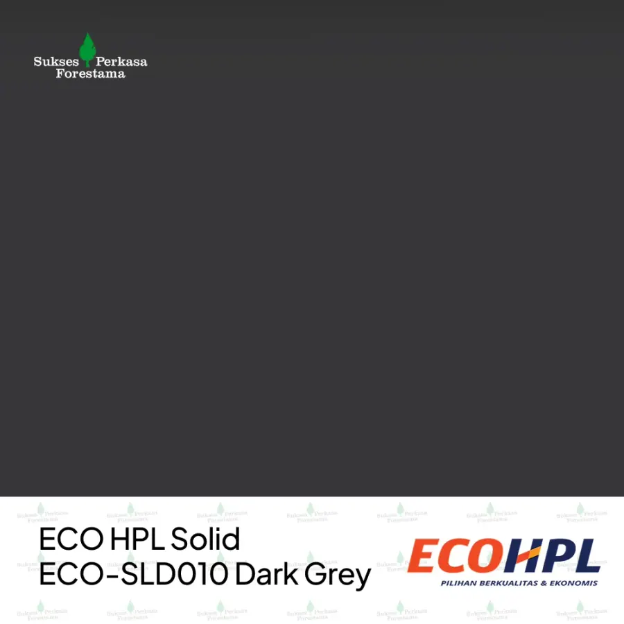 ECO HPL Solid ECO-SLD010 Dark Grey