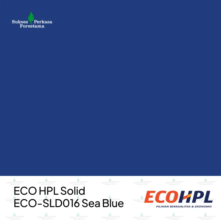 ECO HPL Solid ECO-SLD016 Sea Blue