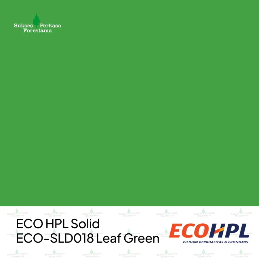 ECO HPL Solid ECO-SLD018 Leaf Green