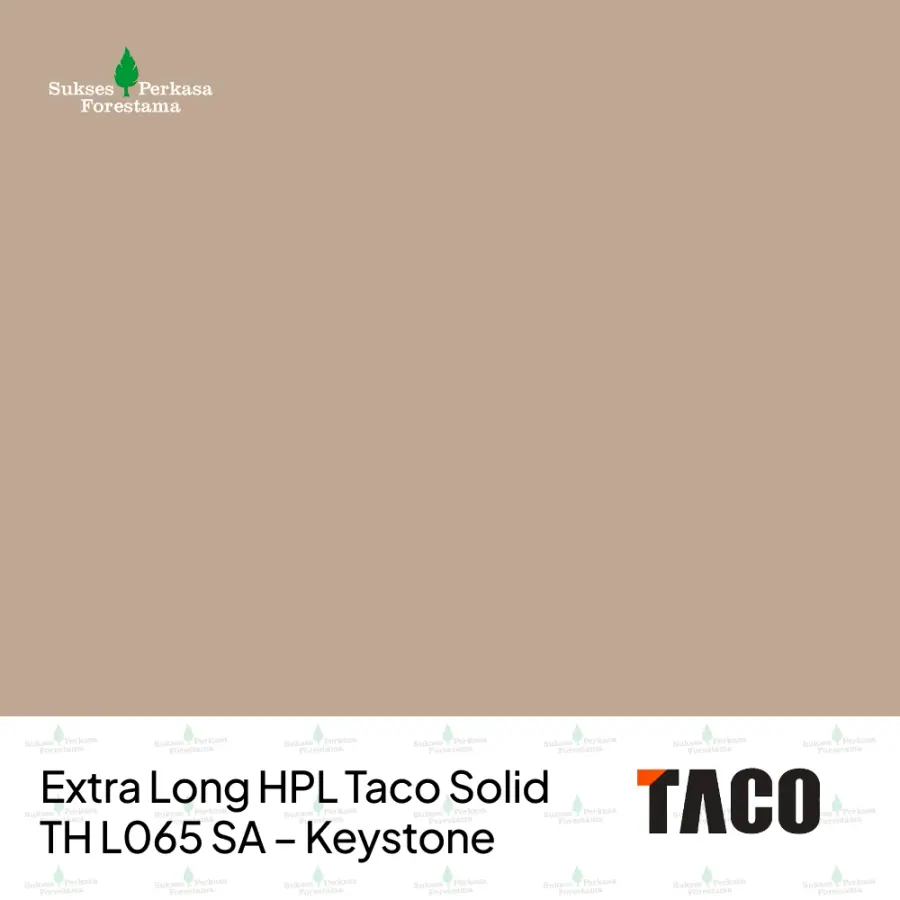 Extra Long HPL Taco Solid TH L065 SA – Keystone