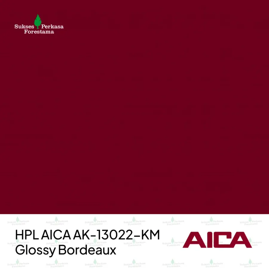HPL AICA AK-13022-KM – Glossy Bordeaux