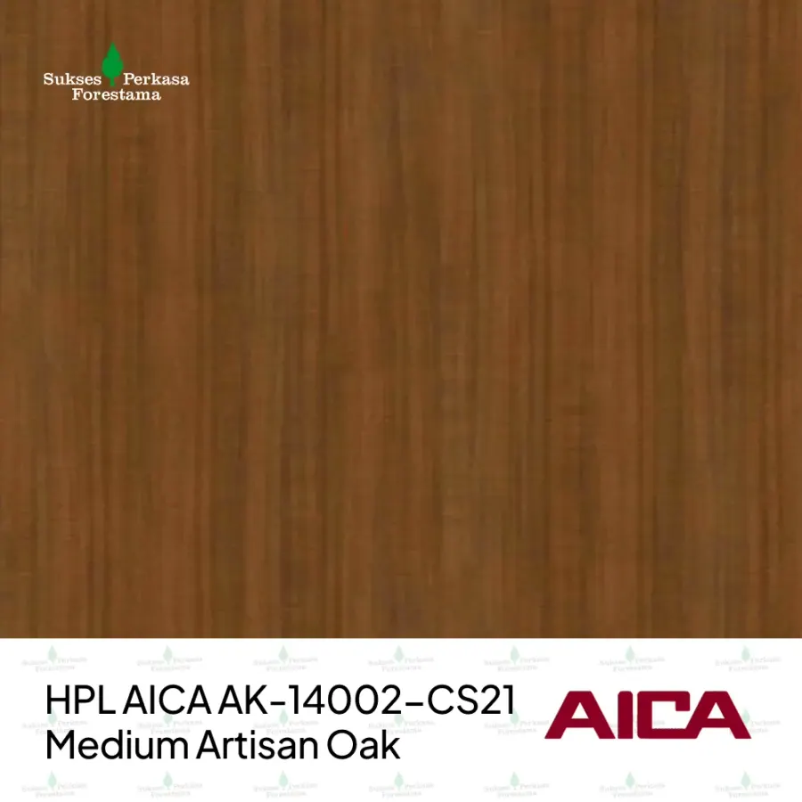 HPL AICA AK-14002-CS21 – Medium Artisan Oak
