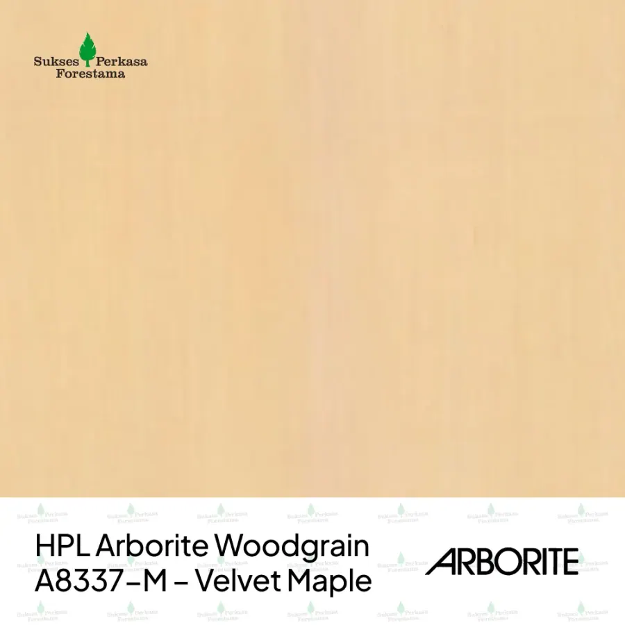 HPL Arborite Woodgrain A8337-M – Velvet Maple