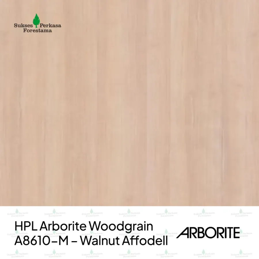 HPL Arborite Woodgrain A8610-M – Walnut Affodell