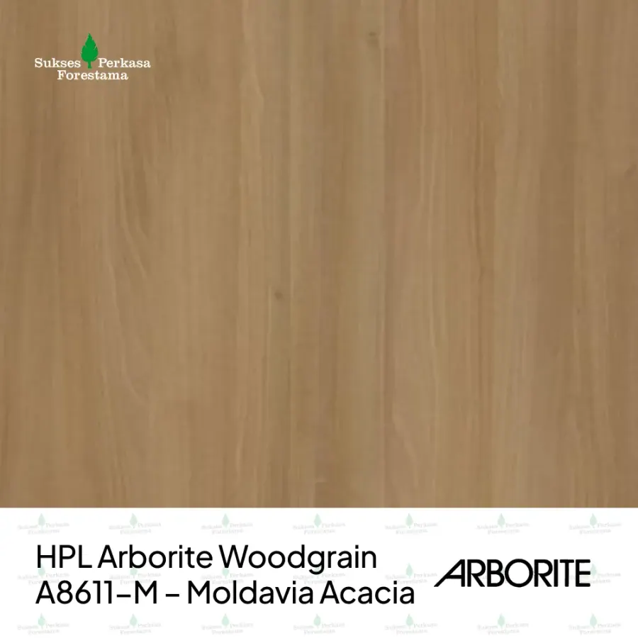 HPL Arborite Woodgrain A8611-M – Moldavia Acacia