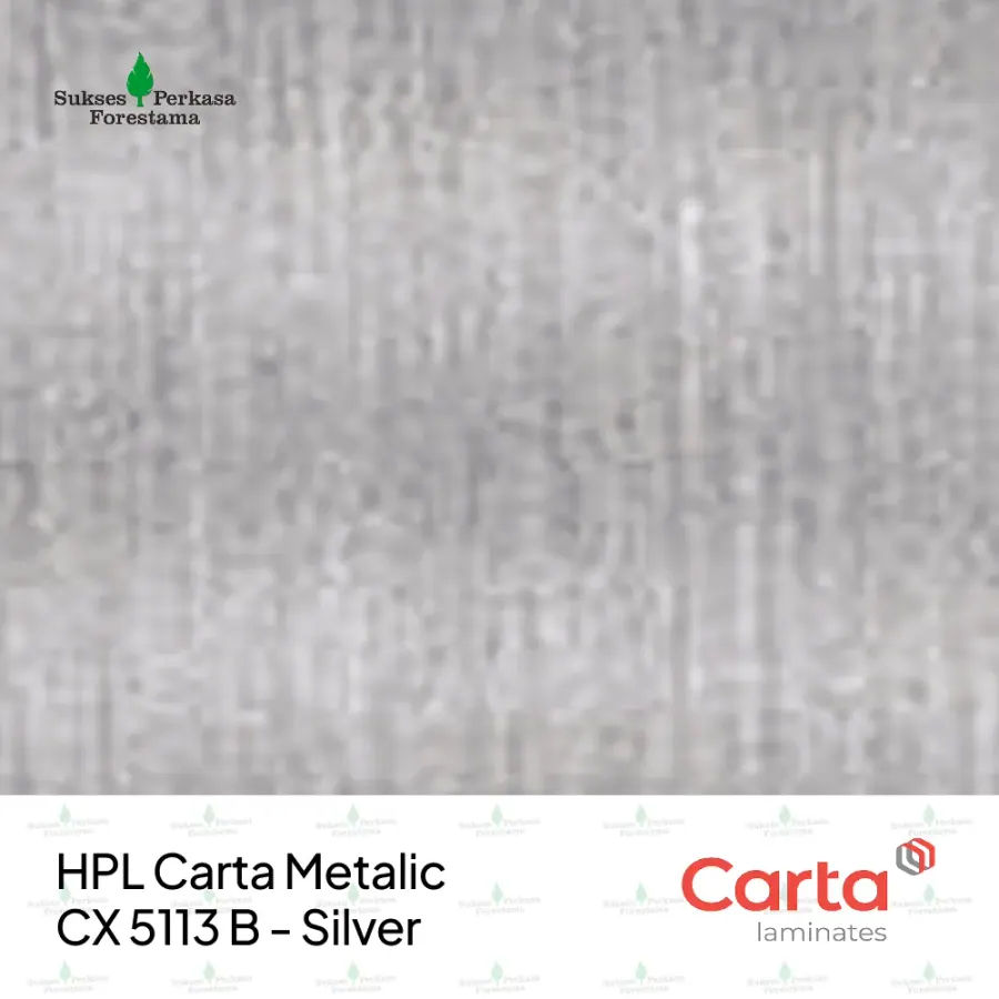 HPL Carta Metalic CX 5113 B - Silver