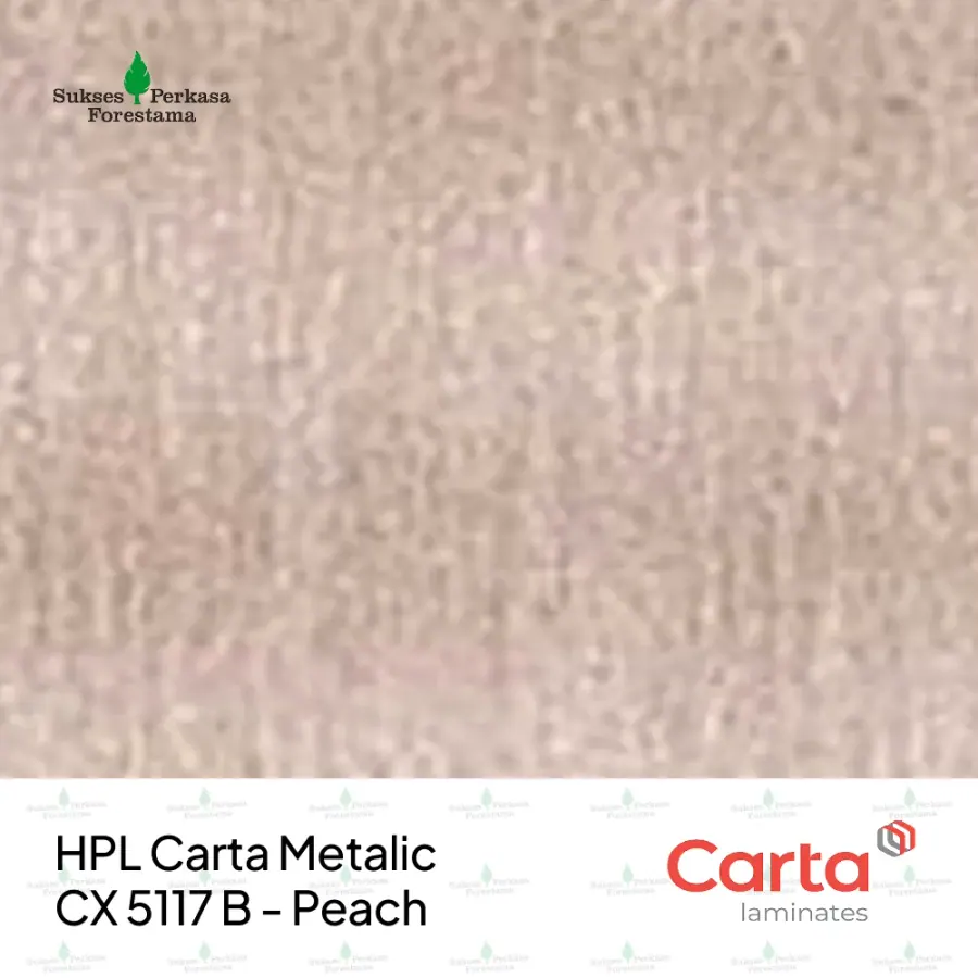 HPL Carta Metalic CX 5117 B - Peach