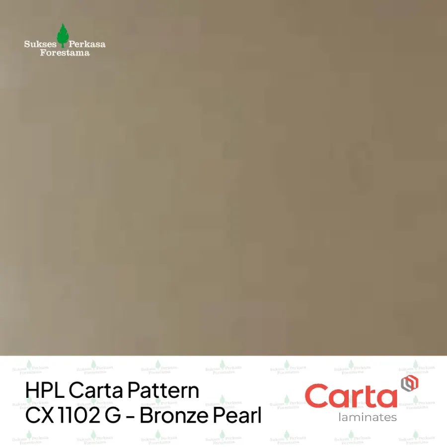 HPL Carta Pattern CX 1102 G - Bronze Pearl