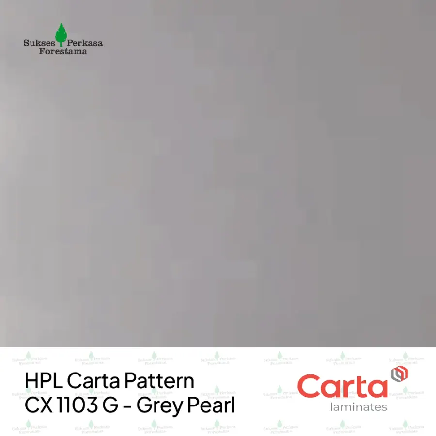 HPL Carta Pattern CX 1103 G - Grey Pearl