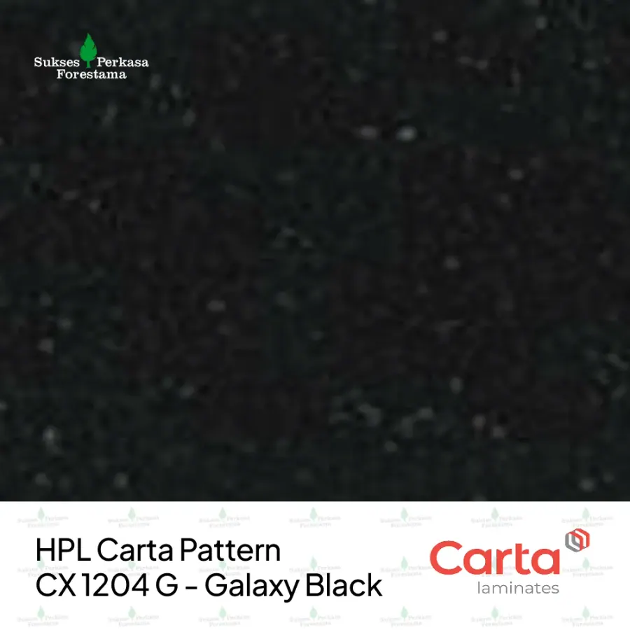 HPL Carta Pattern CX 1204 G - Galaxy Black