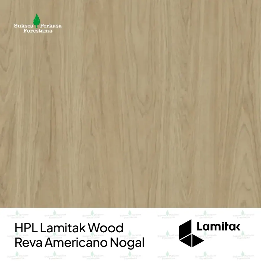 HPL Lamitak Wood Reva Americano Nogal