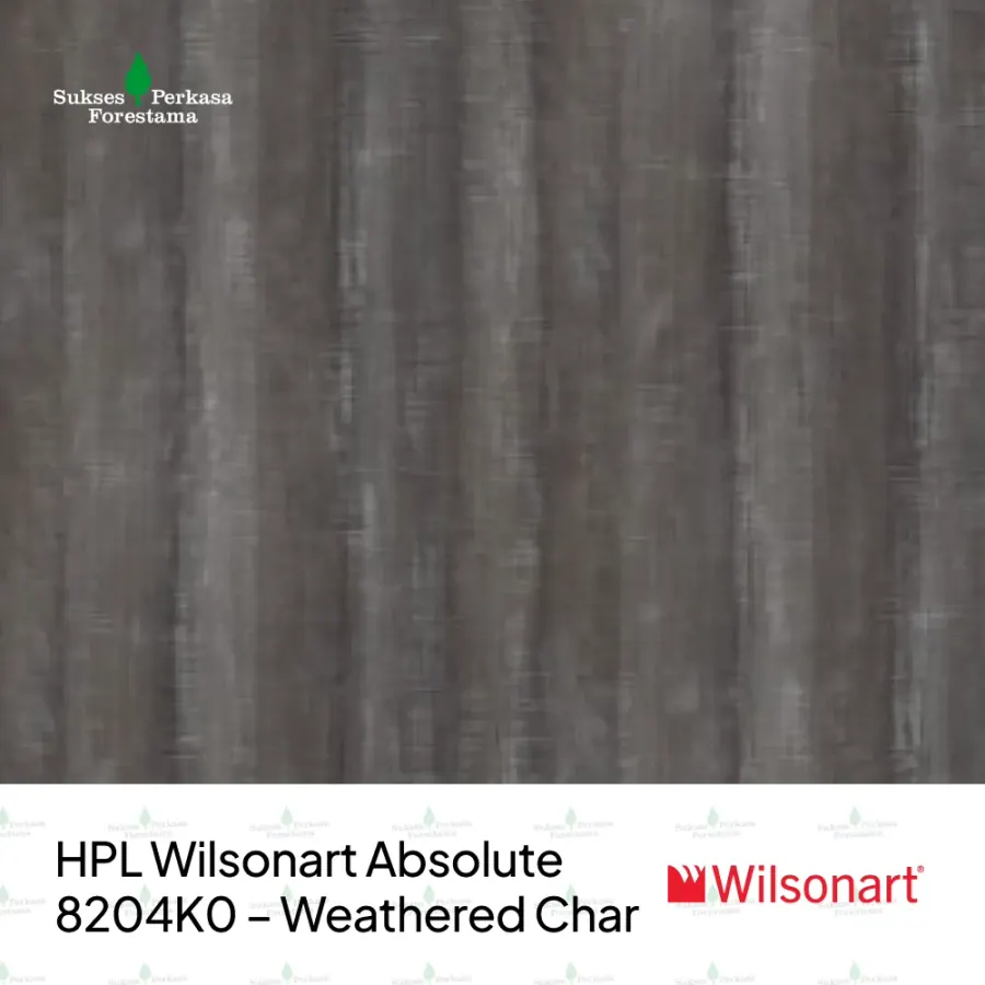 HPL Wilsonart Absolute 8204K0 – Weathered Char