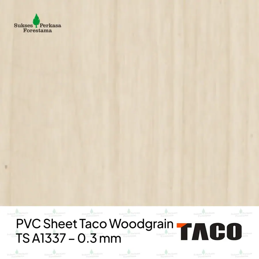 PVC Sheet Taco Woodgrain TS A1337 – 0.3 mm