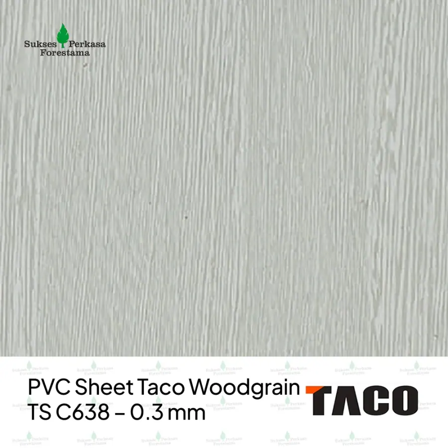PVC Sheet Taco Woodgrain TS C638 – 0.3 mm