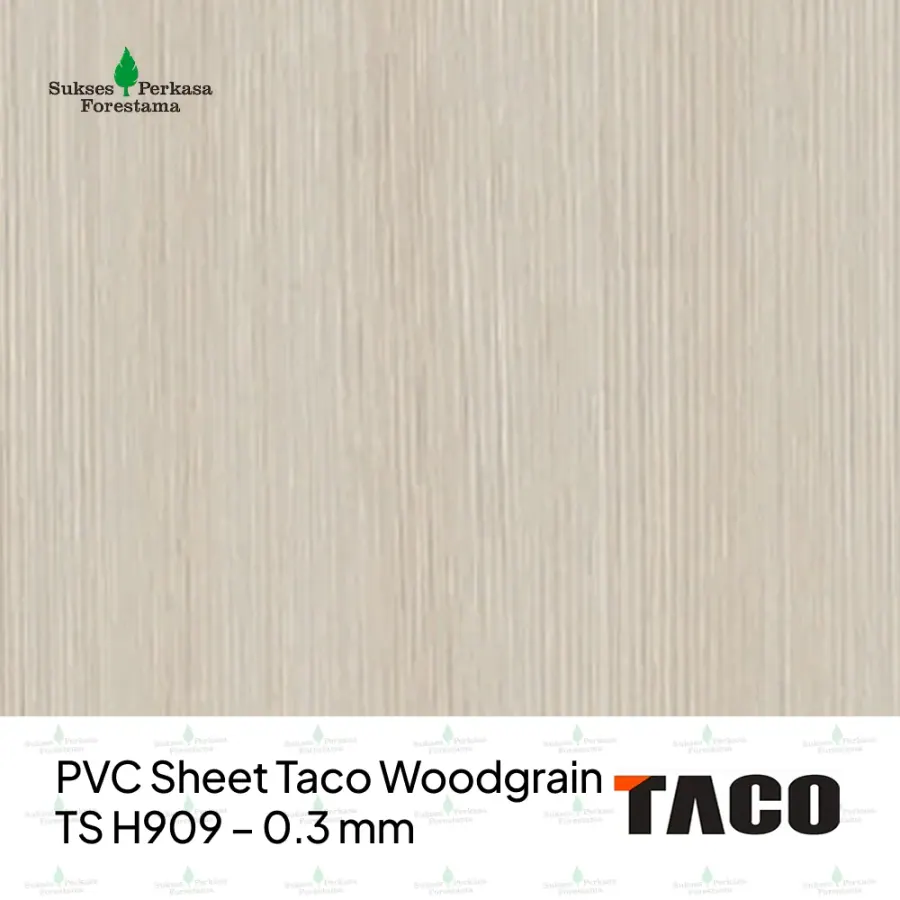 PVC Sheet Taco Woodgrain TS H909 – 0.3 mm
