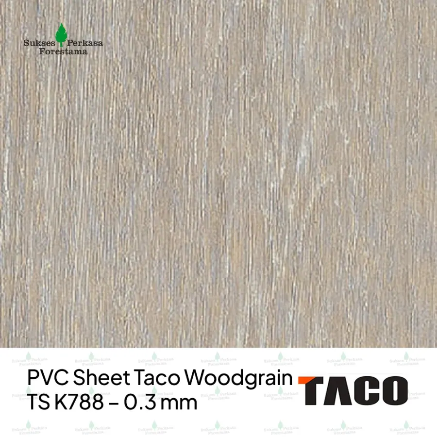 PVC Sheet Taco Woodgrain TS K788 – 0.3 mm