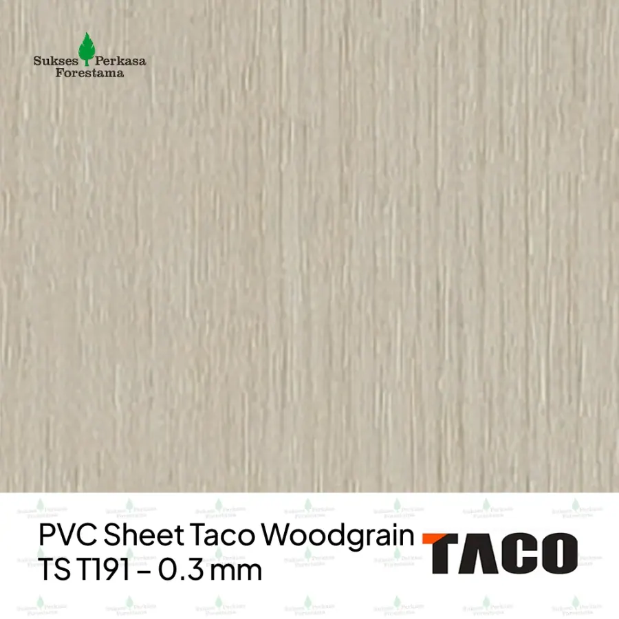 PVC Sheet Taco Woodgrain TS T191 – 0.3 mm