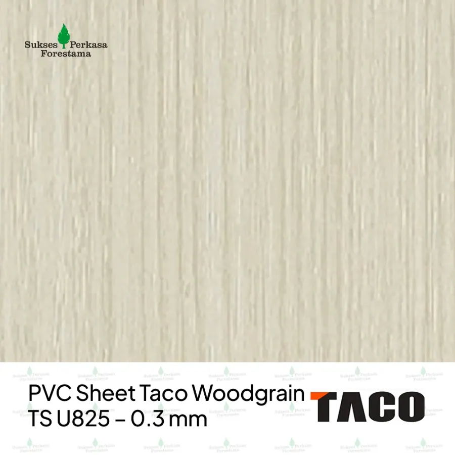 PVC Sheet Taco Woodgrain TS U825 – 0.3 mm