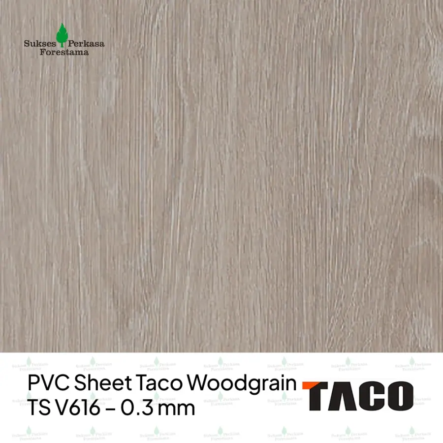 PVC Sheet Taco Woodgrain TS V616 – 0.3 mm