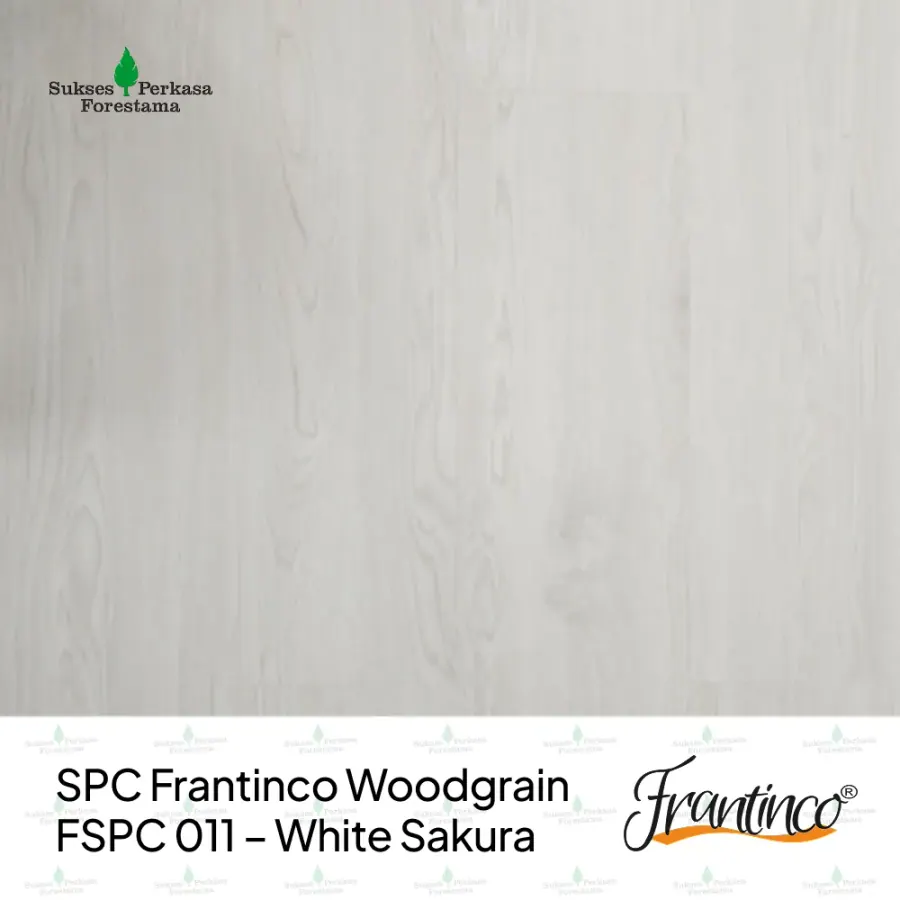 SPC Frantinco Woodgrain FSPC 011 – White Sakura