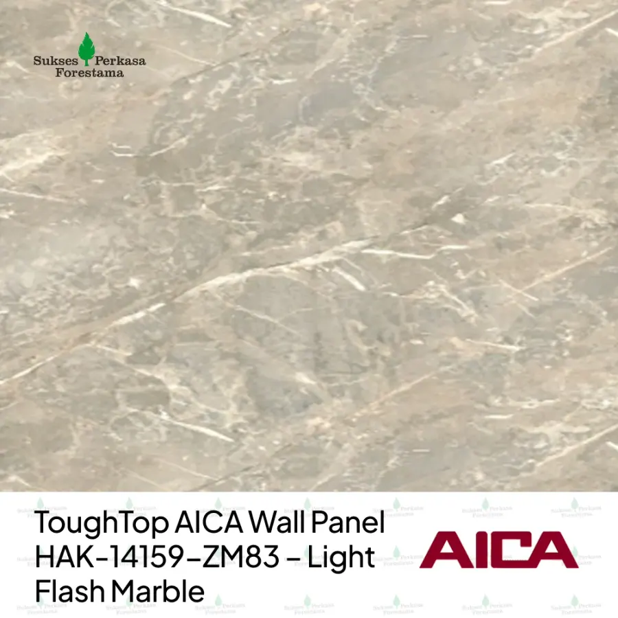 ToughTop AICA Wall Panel HAK-14159-ZM83 – Light Flash Marble