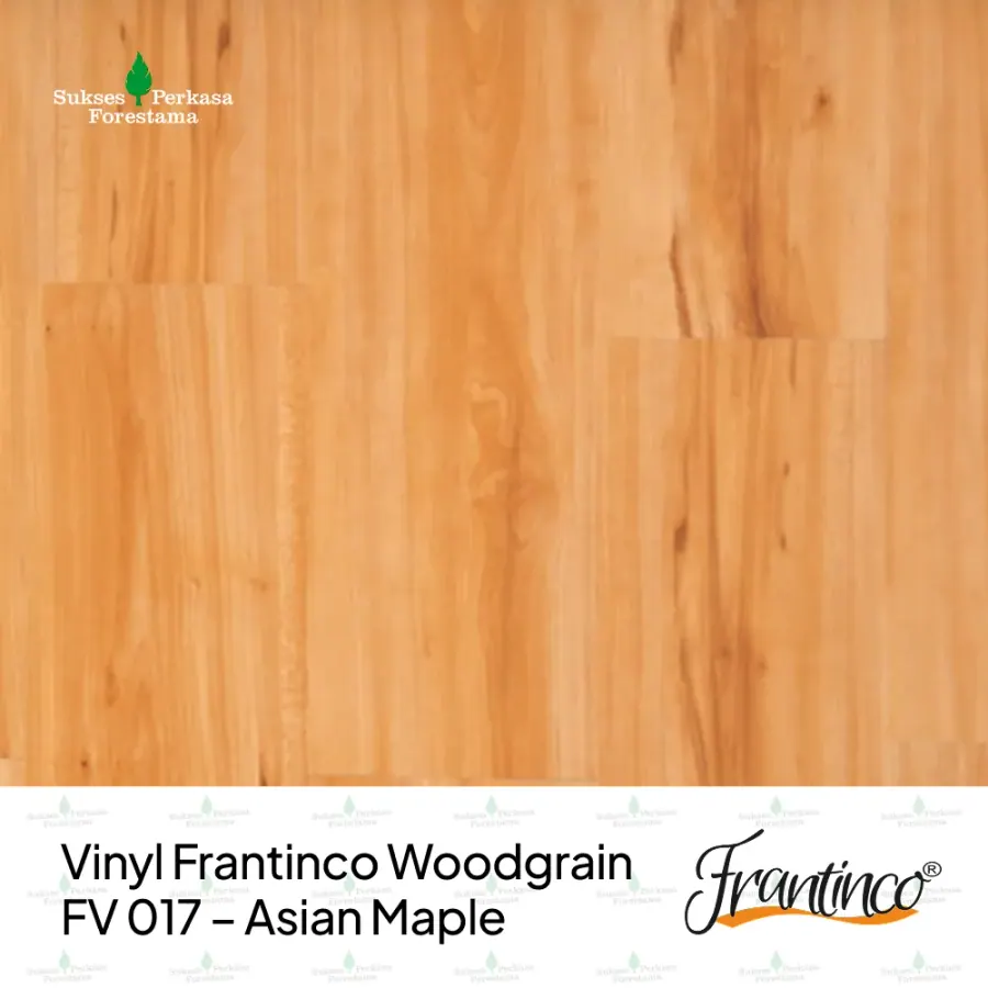 Vinyl Frantinco Woodgrain FV 017 – Asian Maple