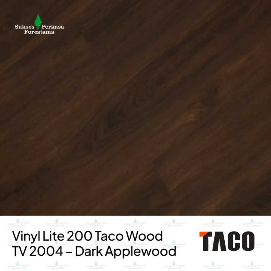 Vinyl Lite 200 Taco Wood TV 2004 – Dark Applewood