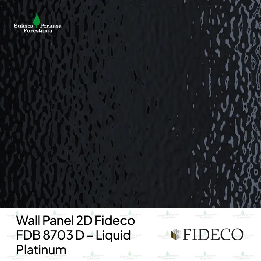 Wall Panel 2D Fideco FDB 8703 D – Liquid Platinum