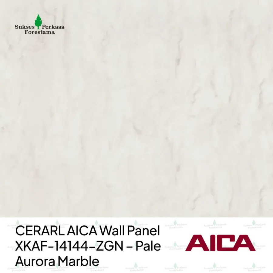 CERARL AICA Wall Panel XKAF-14144-ZGN – Pale Aurora Marble