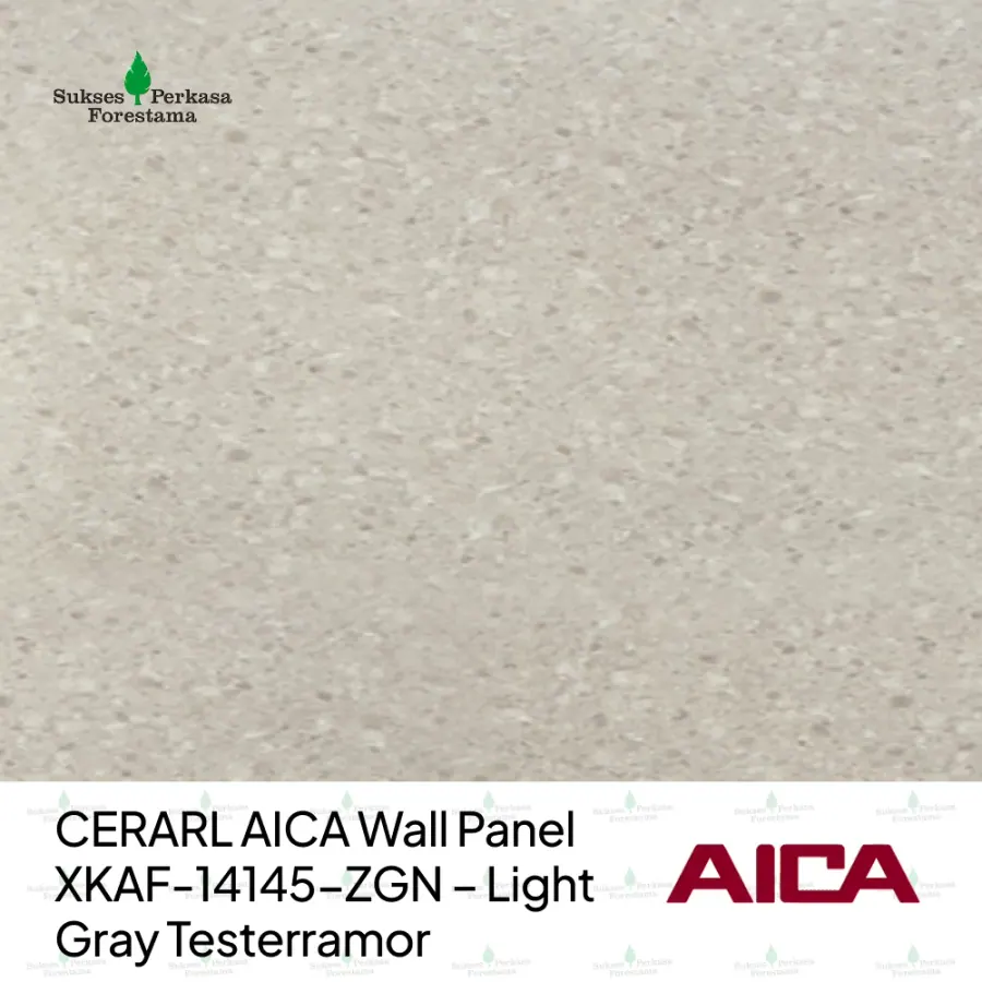 CERARL AICA Wall Panel XKAF-14145-ZGN – Light Gray Testerramor