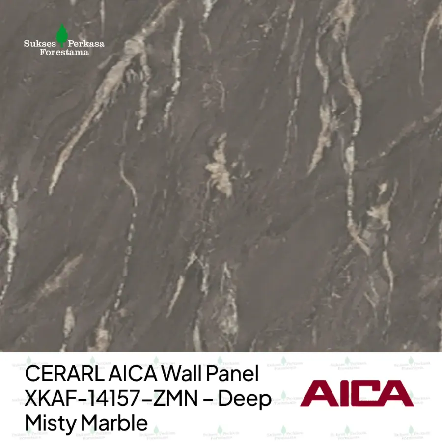 CERARL AICA Wall Panel XKAF-14157-ZMN – Deep Misty Marble