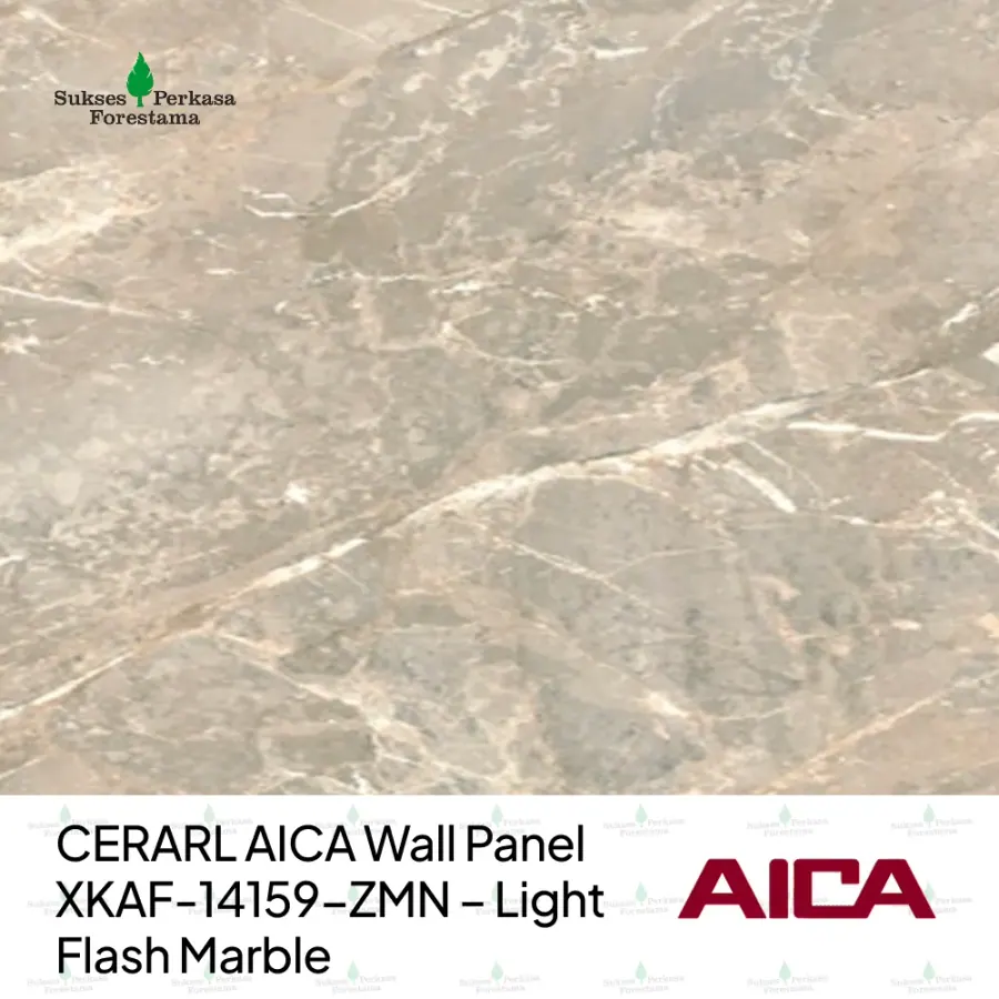 CERARL AICA Wall Panel XKAF-14159-ZMN – Light Flash Marble