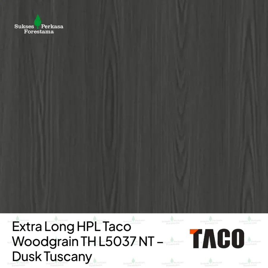 Extra Long HPL Taco Woodgrain TH L5037 NT – Dusk Tuscany