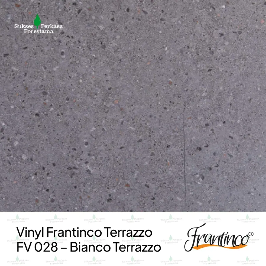 Vinyl Frantinco Terrazzo FV 028 – Bianco Terrazzo