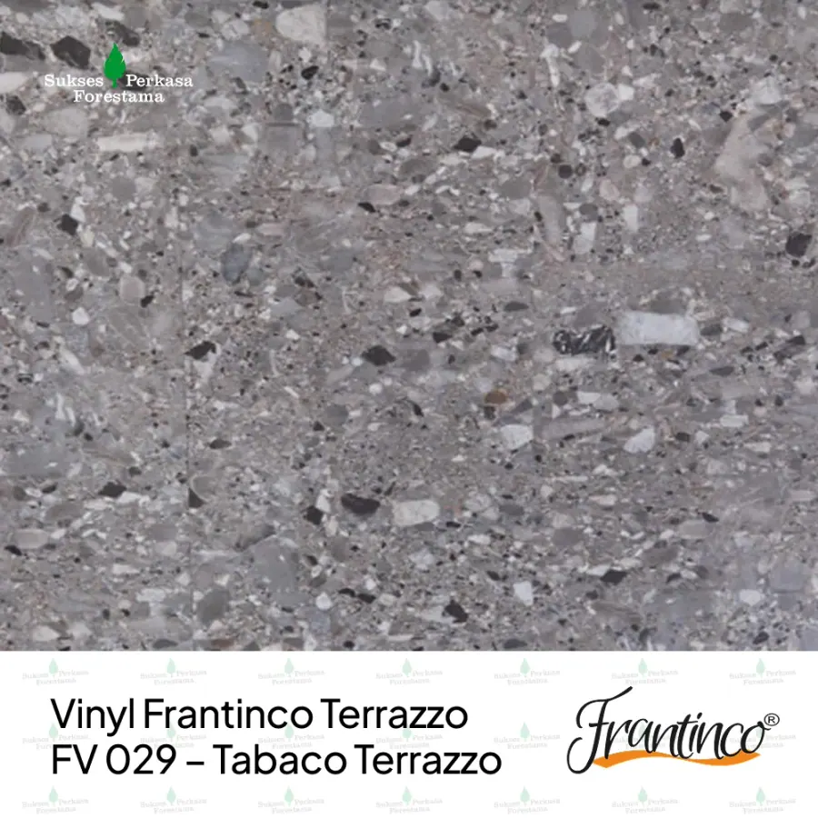 Vinyl Frantinco Terrazzo FV 029 – Tabaco Terrazzo