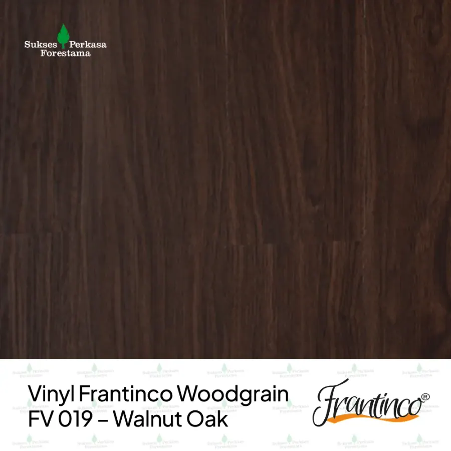 Vinyl Frantinco Woodgrain FV 019 – Walnut Oak