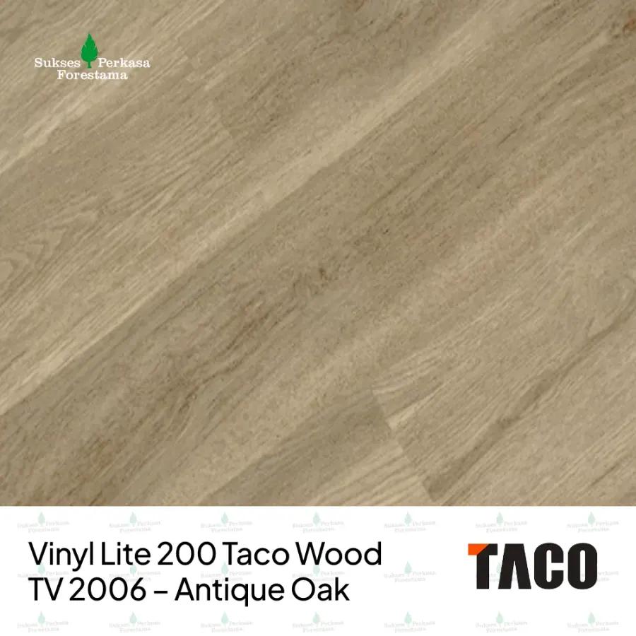 Vinyl Lite 200 Taco Wood TV 2006 – Antique Oak