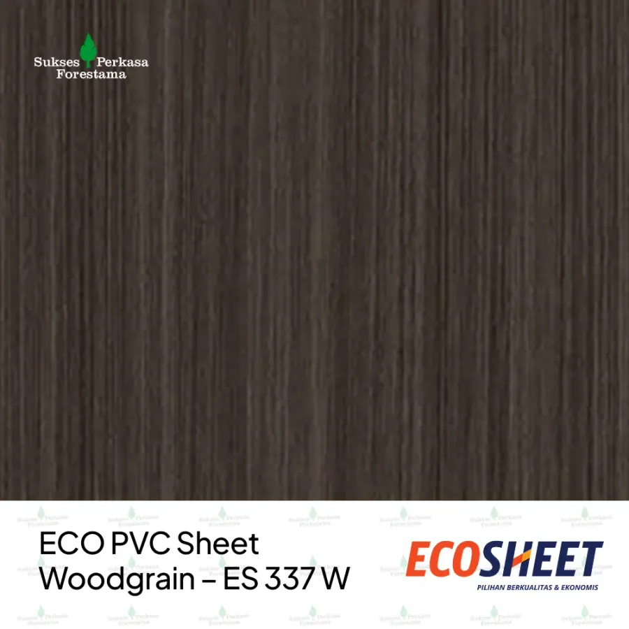 PVC Sheet ECO Woodgrain – ES 337 W