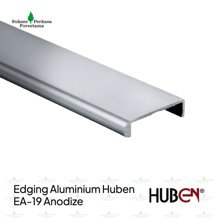 Edging Aluminium Huben EA-19 Anodize