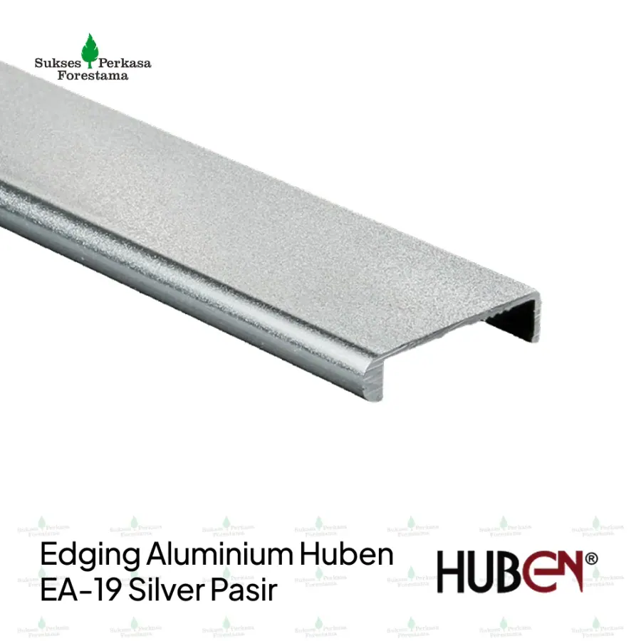 Edging Aluminium Huben EA-19 Silver Pasir