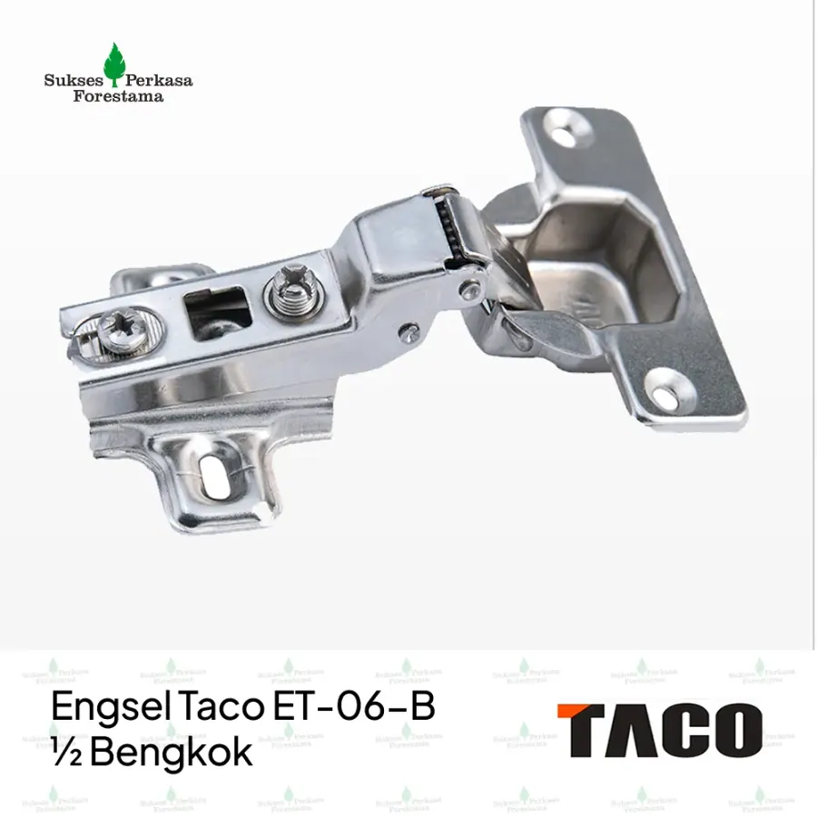 Engsel Taco ET-06-B - 1/2 Bengkok