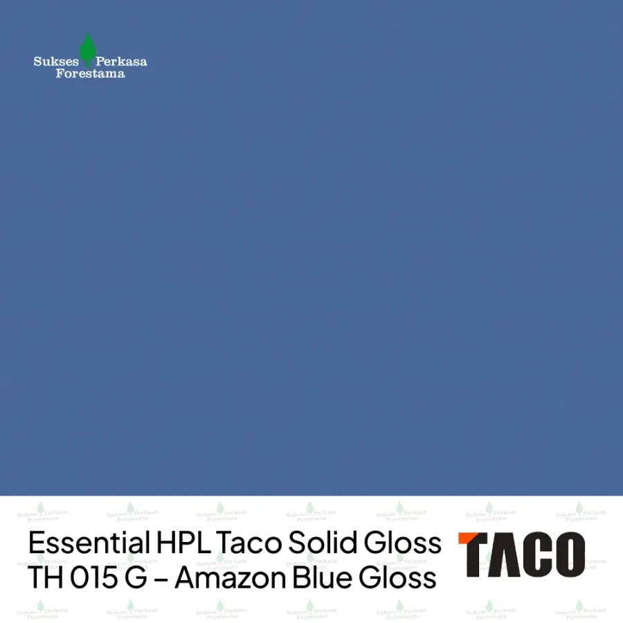 Essential HPL Taco Solid Gloss TH 015 G – Amazon Blue Gloss