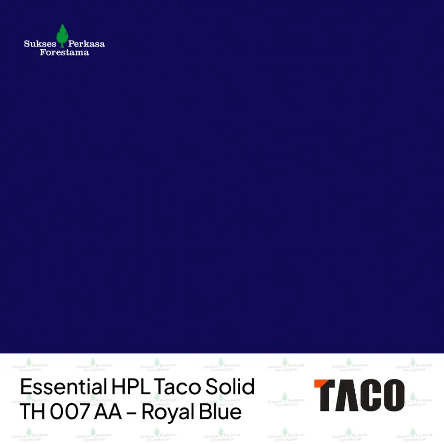 Essential HPL Taco Solid TH 007 AA – Royal Blue