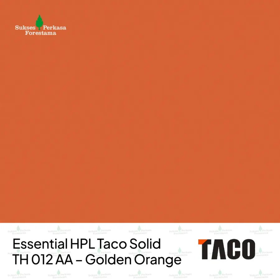 Essential HPL Taco Solid TH 012 AA – Golden Orange