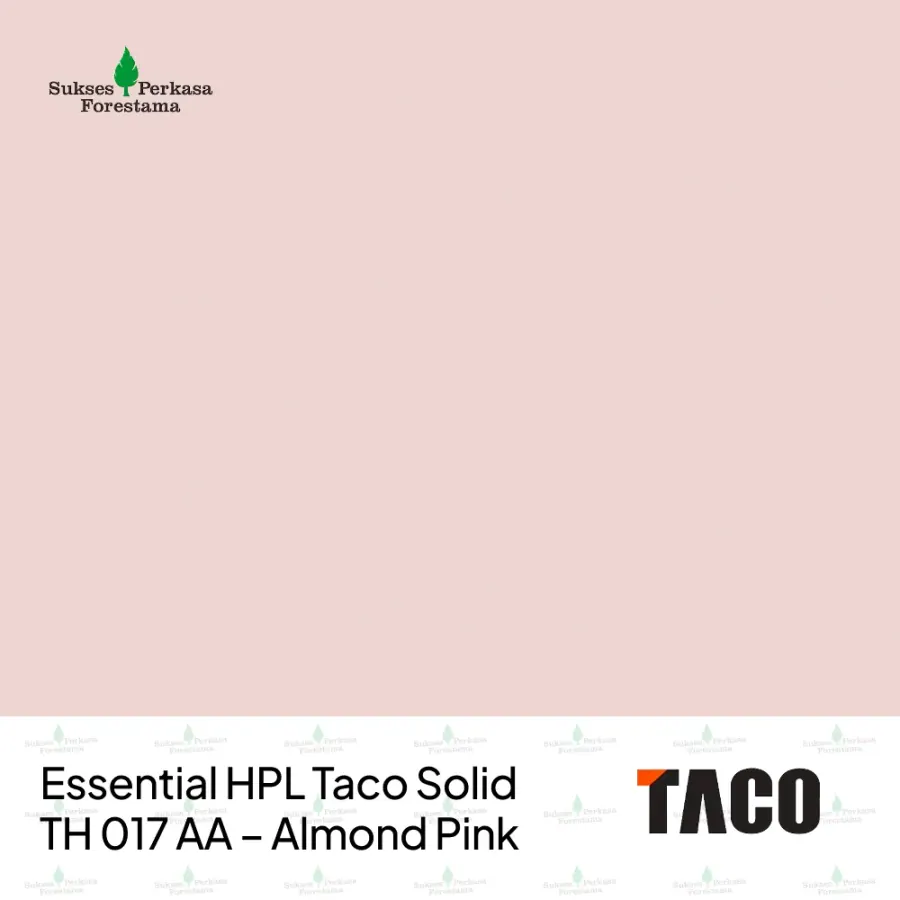Essential HPL Taco Solid TH 017 AA – Almond Pink