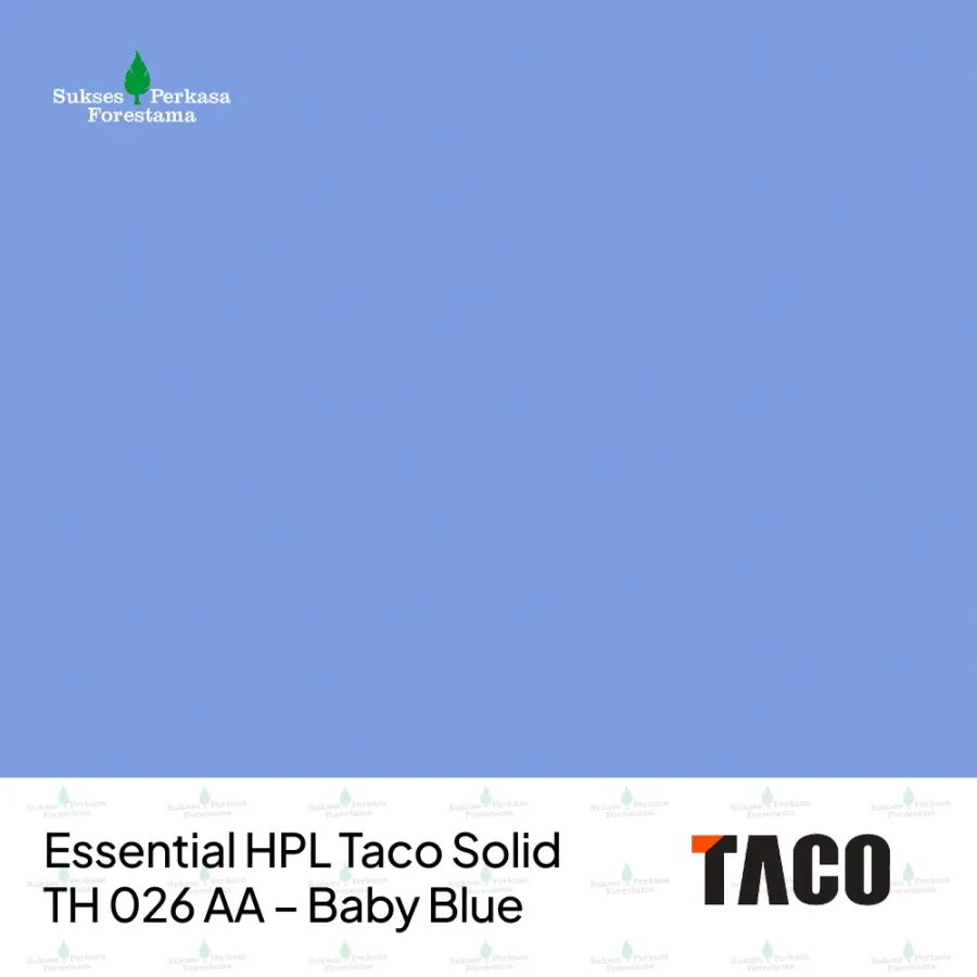 Essential HPL Taco Solid TH 026 AA – Baby Blue